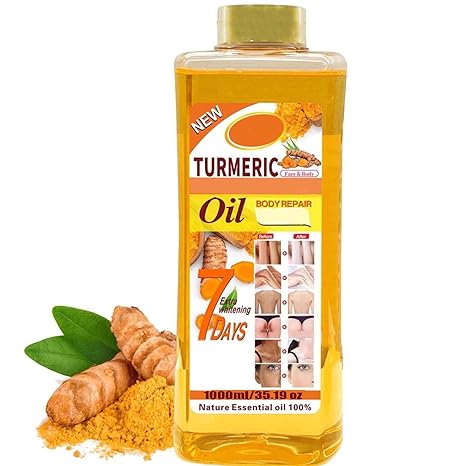 Veetgold Tumeric Super Body Oil And Body Corrector 7days Glowing Oil