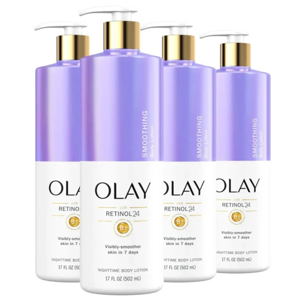 OLAY Retinol 24 Smoothing Nighttime Body Lotion
